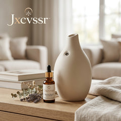 *Jxcvssr™ Ceramic Essential Oil Diffuser, Minimalist Home Fragrance Decor for Bedroom, Living Room & Office*