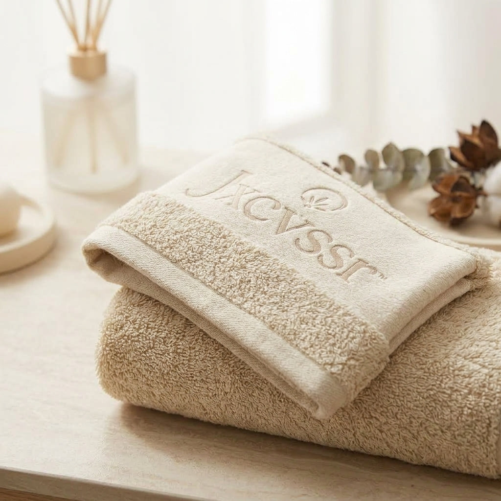 *Jxcvssr™ Plush Textured Bath Towels, Soft Absorbent Bathroom Towels for Home, Spa and Guest Use*
