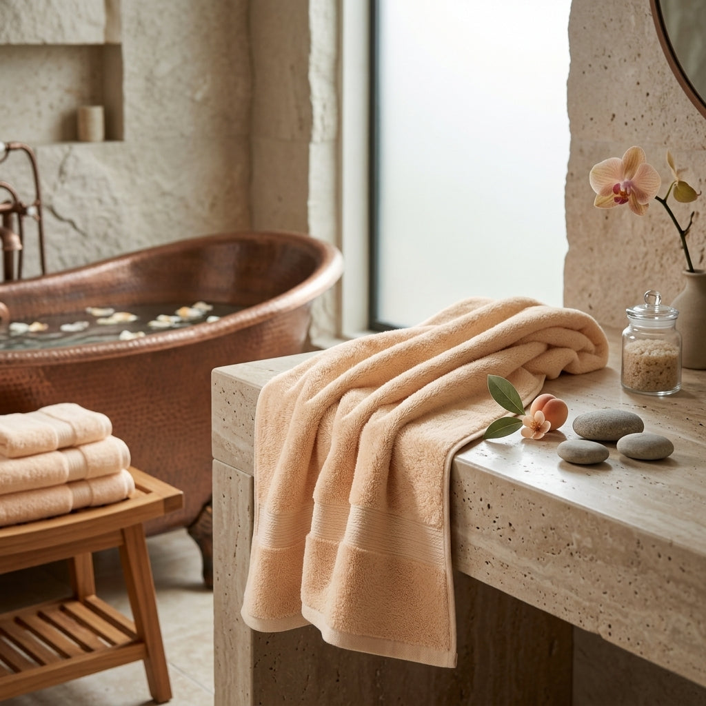 *Jxcvssr™ Premium Luxury Cotton Bath Towel – Ultra-Soft Plush Towel for Everyday Comfort*