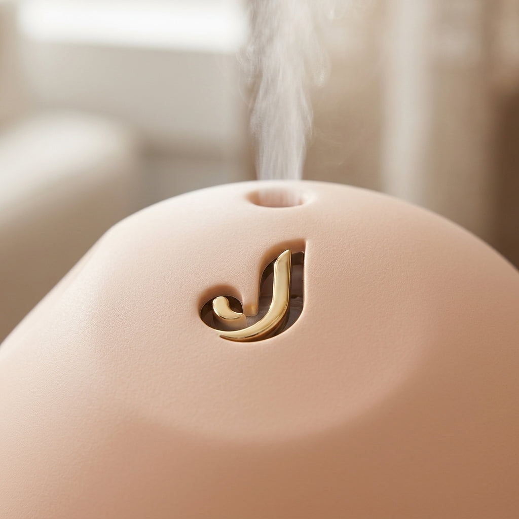 *Jxcvssr™ Minimalist Ceramic Aroma Diffuser, Round Decorative Essential Oil Diffuser for Bedroom, Living Room and Office*