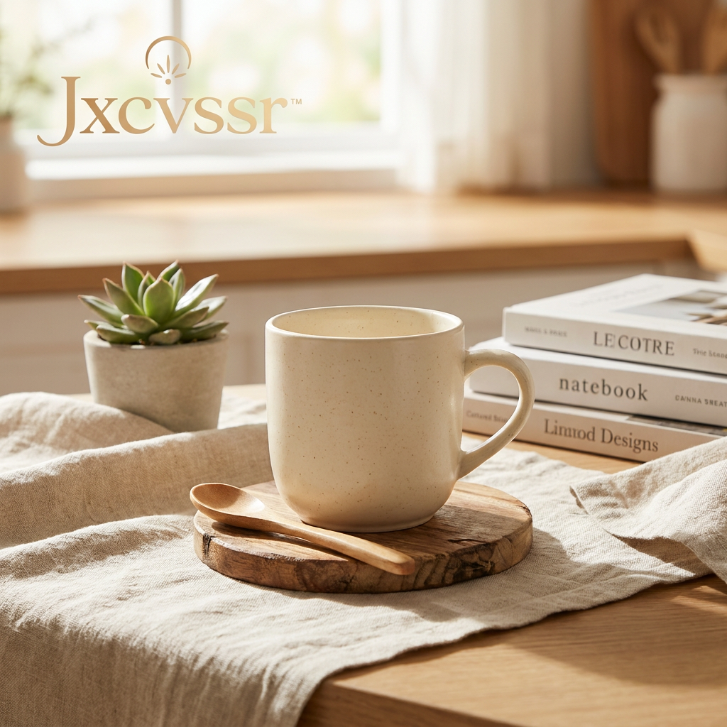 Jxcvssr™ Speckled Ceramic Coffee Mug with Comfortable Handle